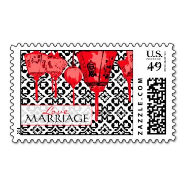 Red Lanterns Stamp
