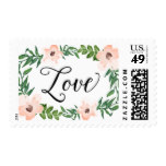 Romantic Vines Love Postage Stamp