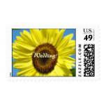 Wedding! stamps Sunflowers postage Floral