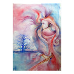 AVALON , soft pink purple blue Card