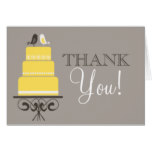 Birds and Cake Thank You Card