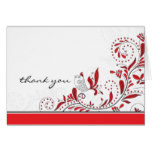 Birds on Branches Vintage Thank You Notes
