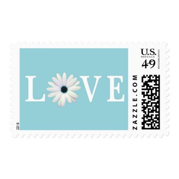 Blue Love Postage Stamps