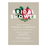Bold Botanical | Bridal Shower Invitation