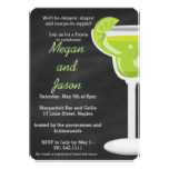 Chalkboard Margarita Party Invitation