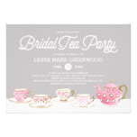 Chic Bridal Tea Party | Bridal Shower Invitation