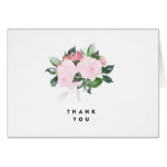 Chic Romance | Thank You Note Card