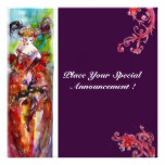 COLUMBINE,Mardi Gras, Sweet 16 Masquerade Party Card