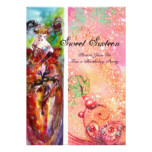 COLUMBINE ,Sweet 16 Masquerade Party,pink gold Card