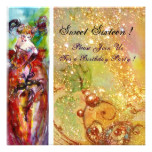 COLUMBINE,Sweet Sixteen Masquerade Party,yellow Card