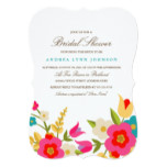 Country Flowers Bridal Shower Invitation