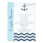 Couples Coed Wedding Shower Invitation - Nautical