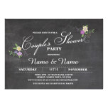Couples Shower Party Engagement Wedding Invite