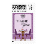 Elegant Tea Party Bridal Shower Thank You Postage