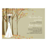 Fall in Love - Autumn Bridal Shower Invitation