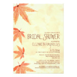 Falling Leaves Bridal Shower Invitations