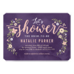 Floral Beauty Editable Color Bridal Shower Invite