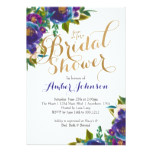 Floral Bridal Shower Invitation