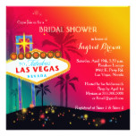 Glitzy Las Vegas Bridal Shower Card