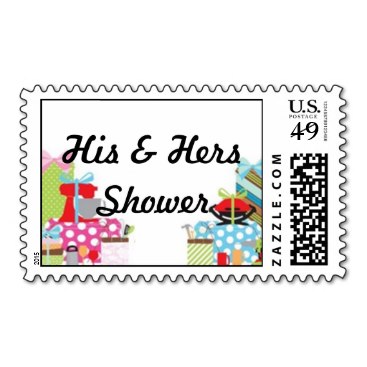 His & Hers Shower Postage
