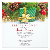Holiday Christmas Gift Bridal Shower Card