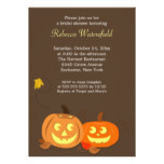 Jack O Lanterns 5x7 Bridal Shower Invitation