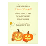 Jack O Lanterns 5x7 Bridal Shower Invitation