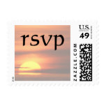 Key West Ocean Sunset RSVP Postage