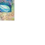 MASK IN BLUE Elegant Masquerade Party RSVP Card