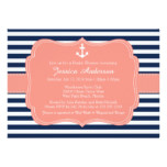 Nautical Bridal Shower or Baby Shower Invitation