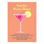 Orange Summer Bridal Shower Invitation