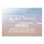 Peaceful Morning Beach Theme Bridal Shower Card