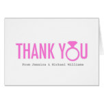 Pink Thank You Cards