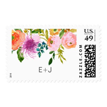 PixDezines watercolor floral/ranunculus/pink Stamps