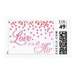 Postage | Love is in the Air | Red, Pink Hearts