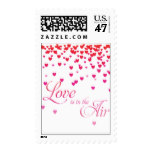 Postage | Love is in the Air | Red, Pink Hearts 2