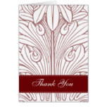 red mod Thank You Card