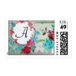 ROMANTIC MONOGRAM 3 STAMP