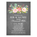 Rose Garden Chalkboard | Bridal Shower Card