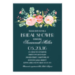 Rose Garden Navy | Bridal Shower Card