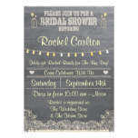 Rustic Mason Jar Bridal Shower Invitation