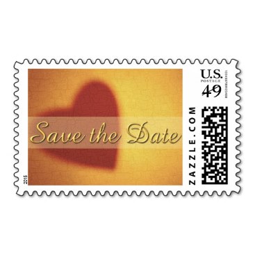 Save the Date postage stamps