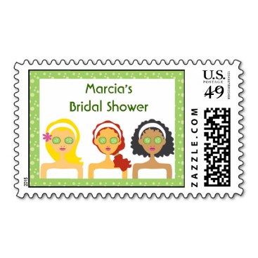 Spa Theme Custom Postage Stamp