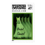 SPRING GREEN Bridal Shower Bridesmaid Dresses Postage