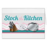 Stock the Kitchen Bridal Shower Thank You Cards
