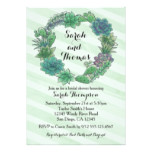 Succulent Bridal Wedding Shower Invitation