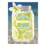 Summer Mason Jar Beach Bridal Shower Card