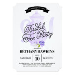 Tea Party Purple | Bridal Shower Card