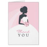 Thank You Bridal Shower Folded Card