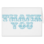 Thank You Quirky Antique Style Card